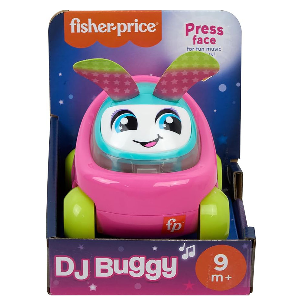 Fisher-Price Baby Learning Toy DJ Buggy