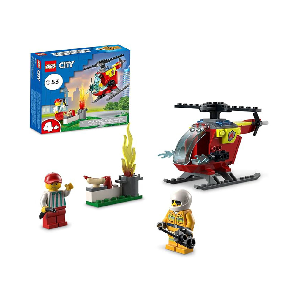 LEGO City Fire Helicopter 1 LEGO City Fire Helicopter