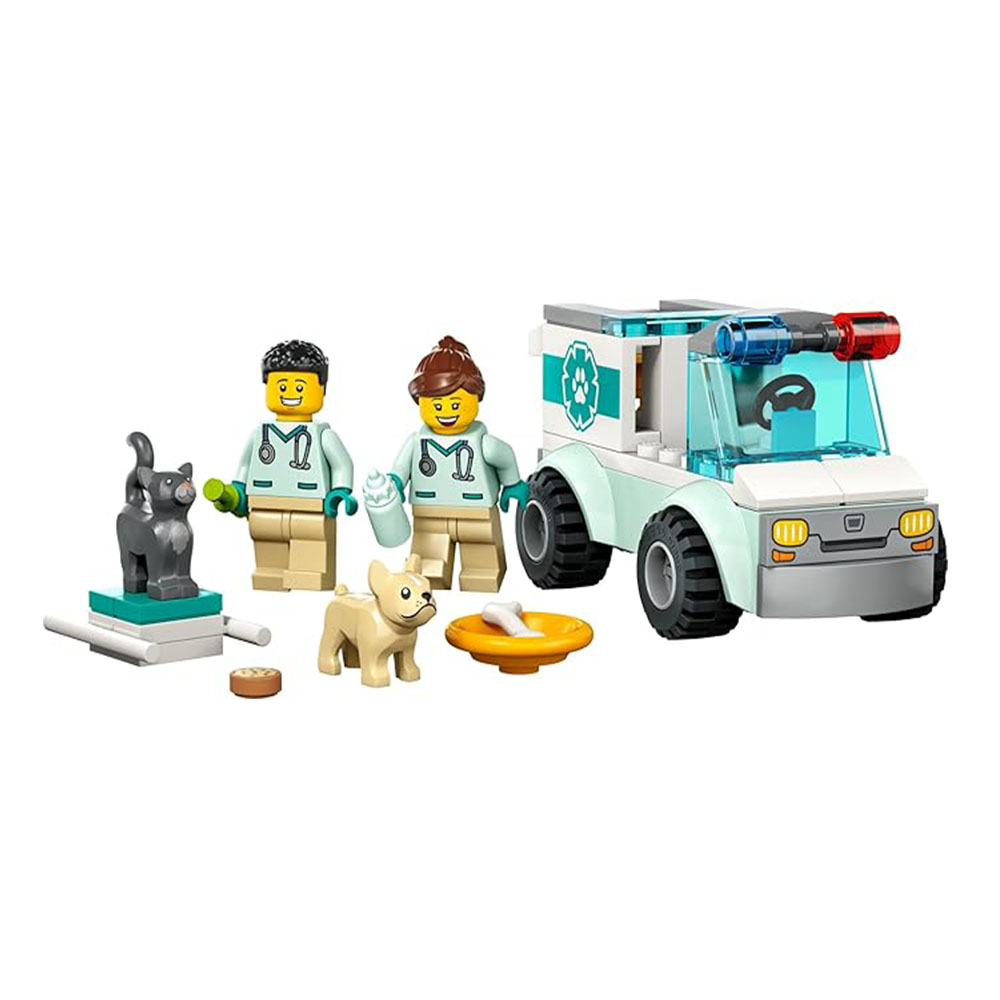 LEGO City Camioneta Veterinaria de Rescate 2 LEGO City Camioneta Veterinaria de Rescate - Imagen 2