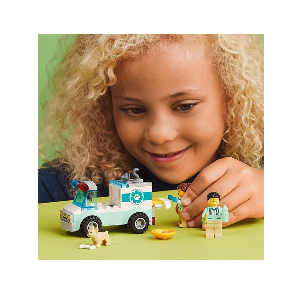 LEGO City Camioneta Veterinaria de Rescate 3 LEGO City Camioneta Veterinaria de Rescate - Imagen 3