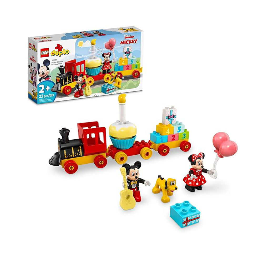 LEGO DUPLO Disney Mickey & Minnie Mouse Birthday Train