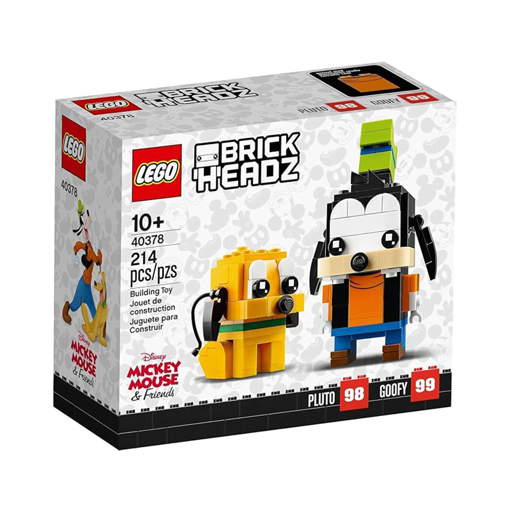 LEGO Disney Brick Headz Pluto Goofy