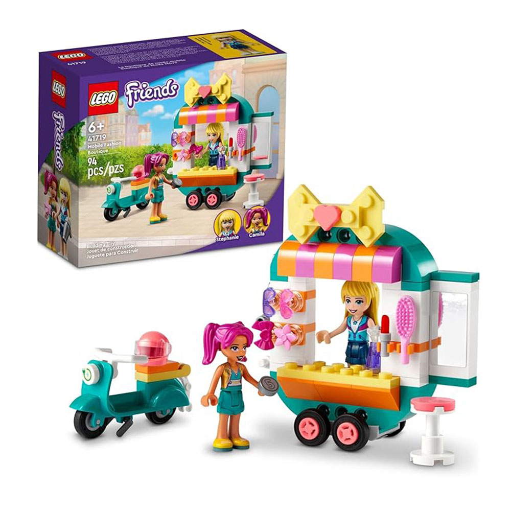 LEGO Friends Mobile Fashion Boutique Shop and Hair Salon