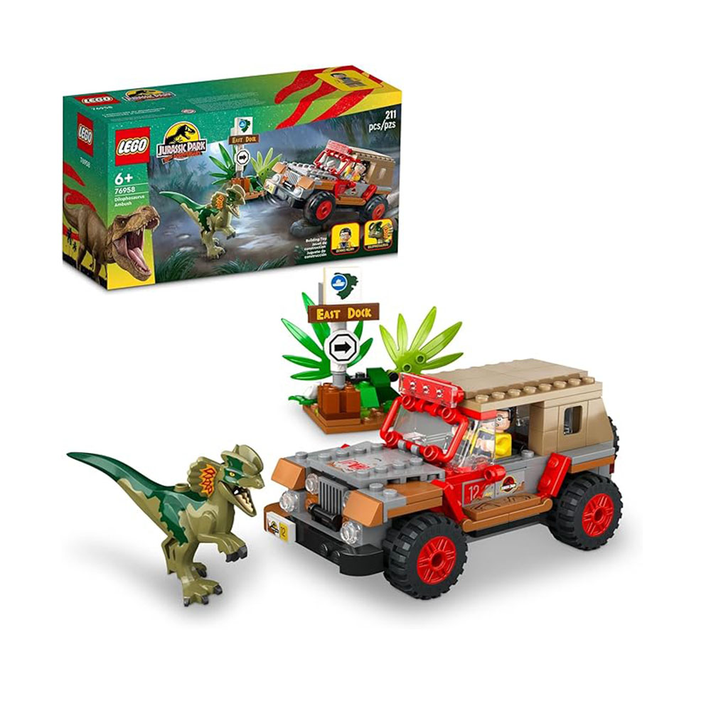 LEGO Jurassic Park Dilophosaurus Ambush