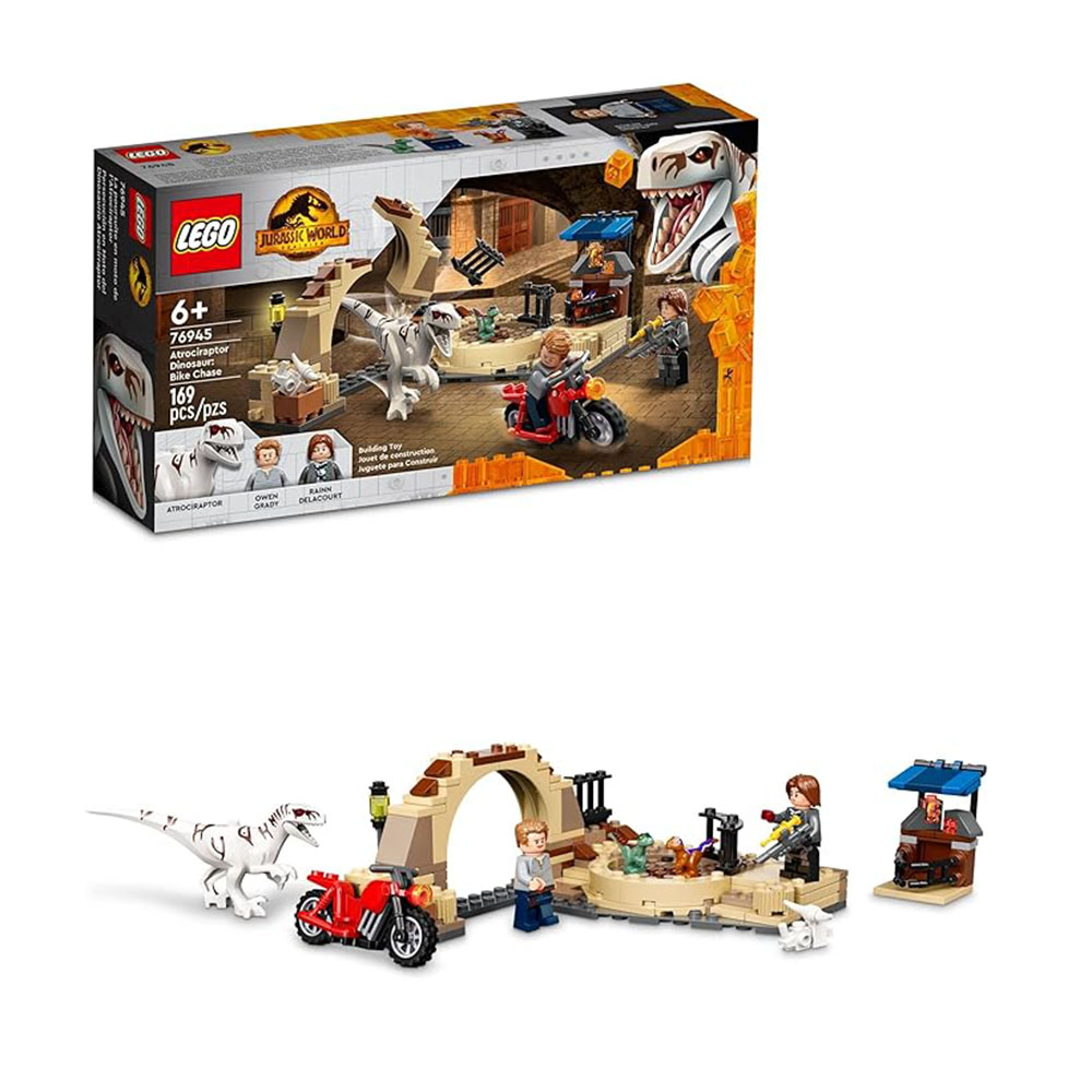 LEGO Jurassic World Atrociraptor Dinosaur Bike