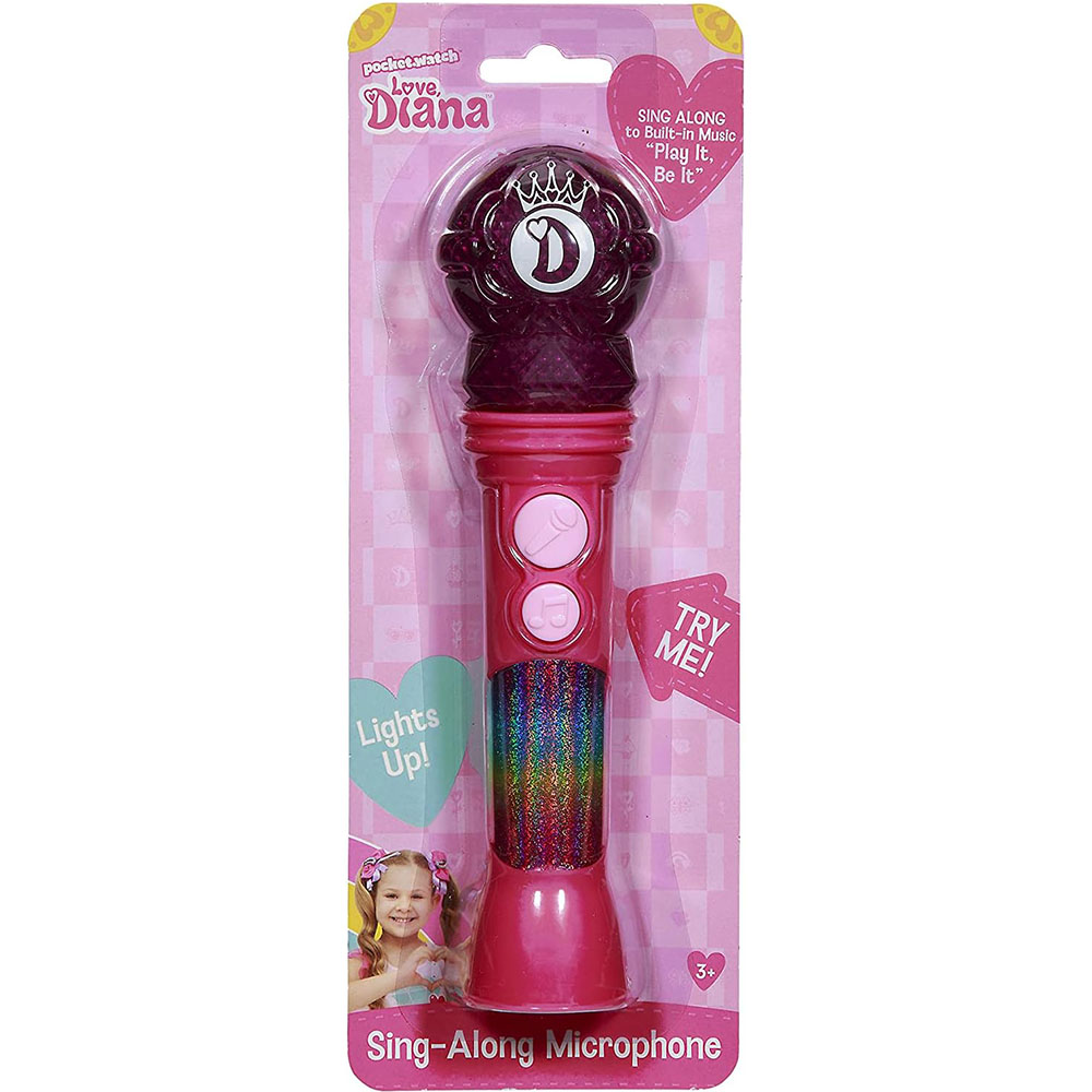 Love Diana Toy Micrófono para Niñas con Música Incorporada