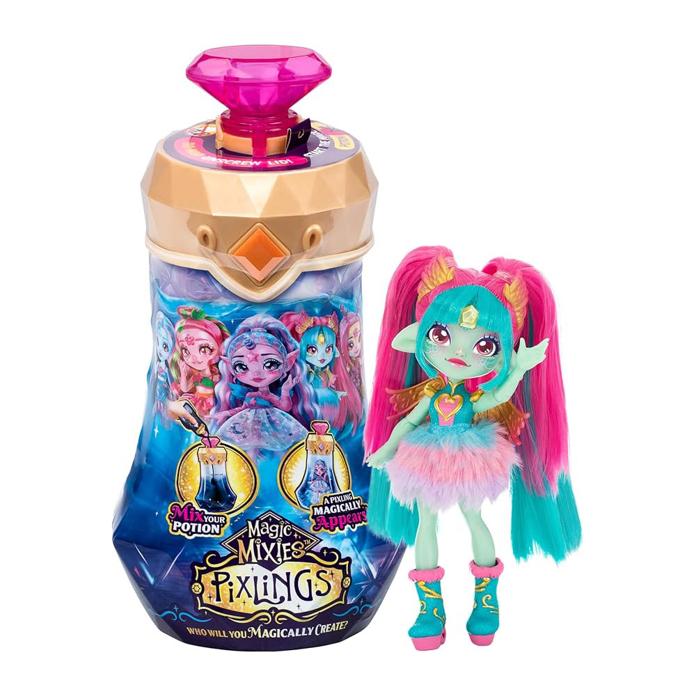 Magic Mixies Amber Dragon Pixling Magically Reveal