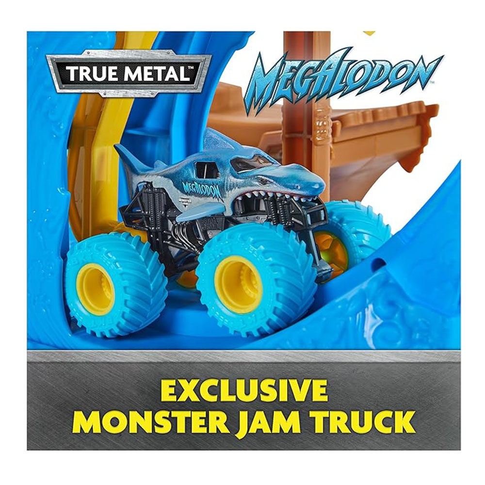 Monster Jam Megalodon Loop of Doom Stunt Playset 3 Monster Jam Megalodon Loop of Doom Stunt Playset - Imagen 3