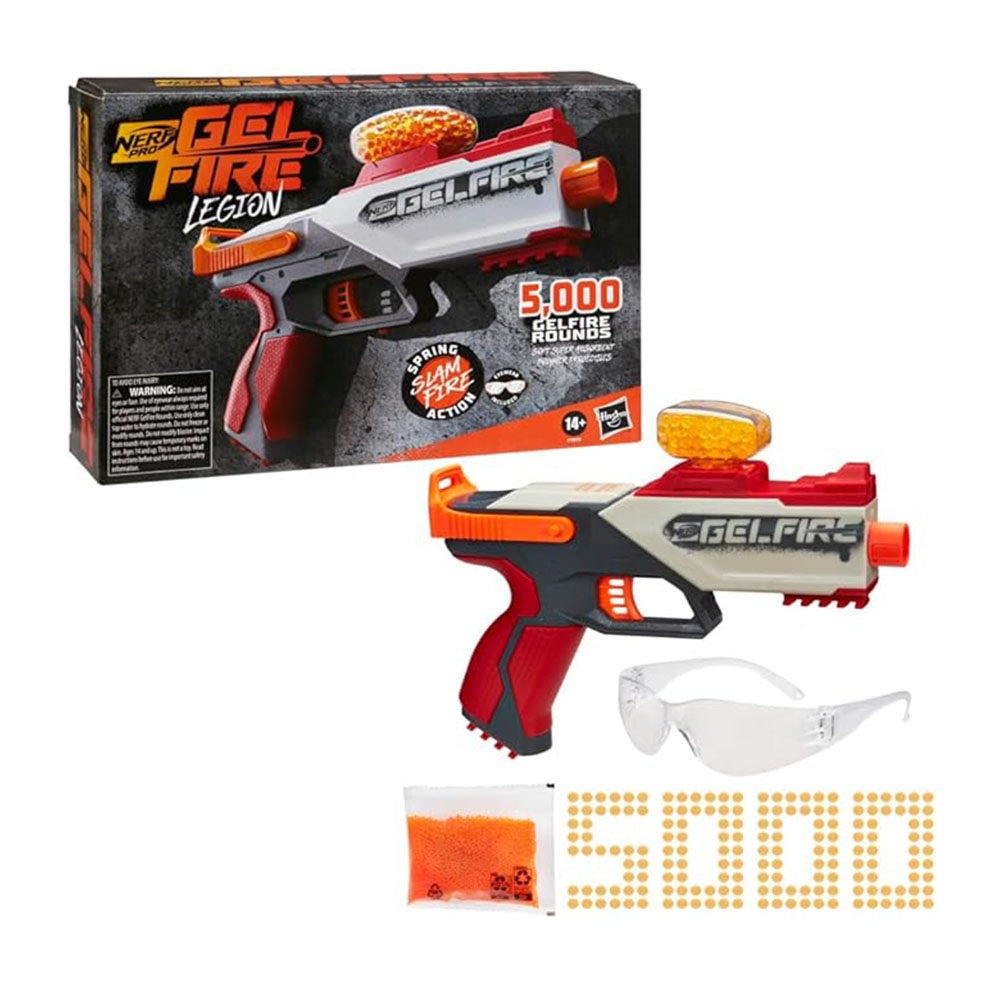 Nerf Pro Gelfire Legion Spring Action Blaster 5000 Rounds