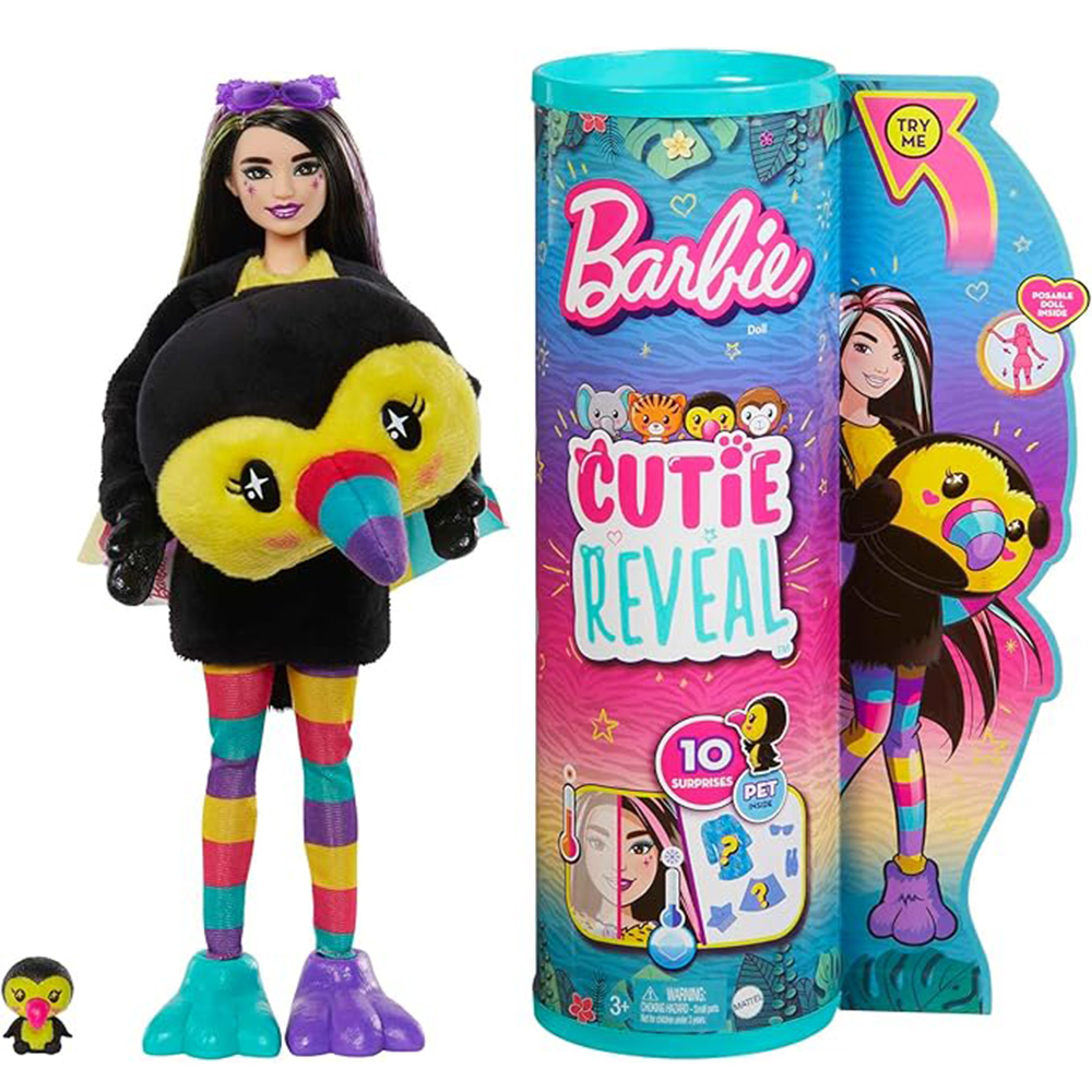 Barbie Cutie Reveal Tucan