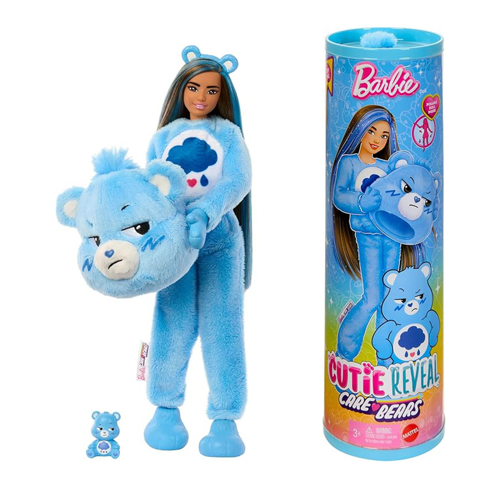 Barbie Cutie Reveal Care Bears Muñeca y Accesorios