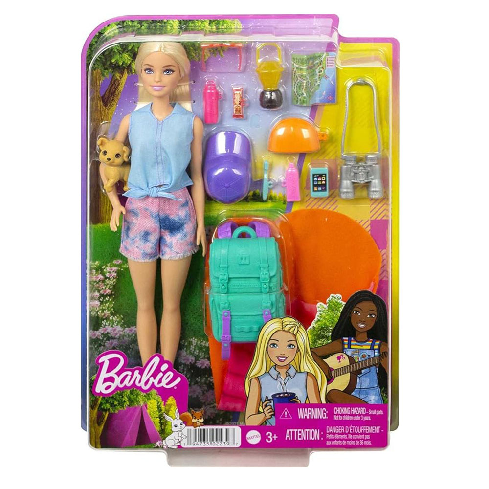 Barbie Doll & Accessories Malibu Camping
