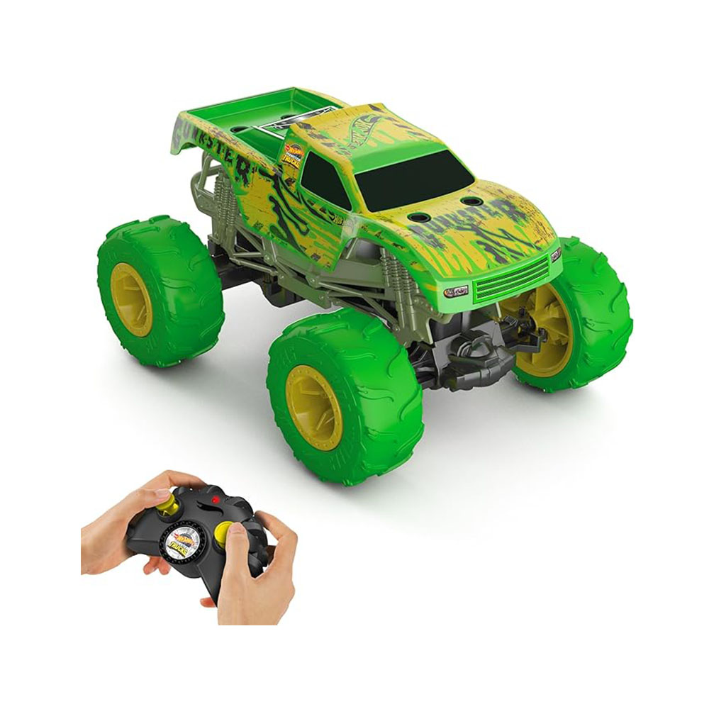 Hot Wheels Monster Trucks Remote Control Toy 2 Hot Wheels Monster Trucks Remote Control Toy - Imagen 2