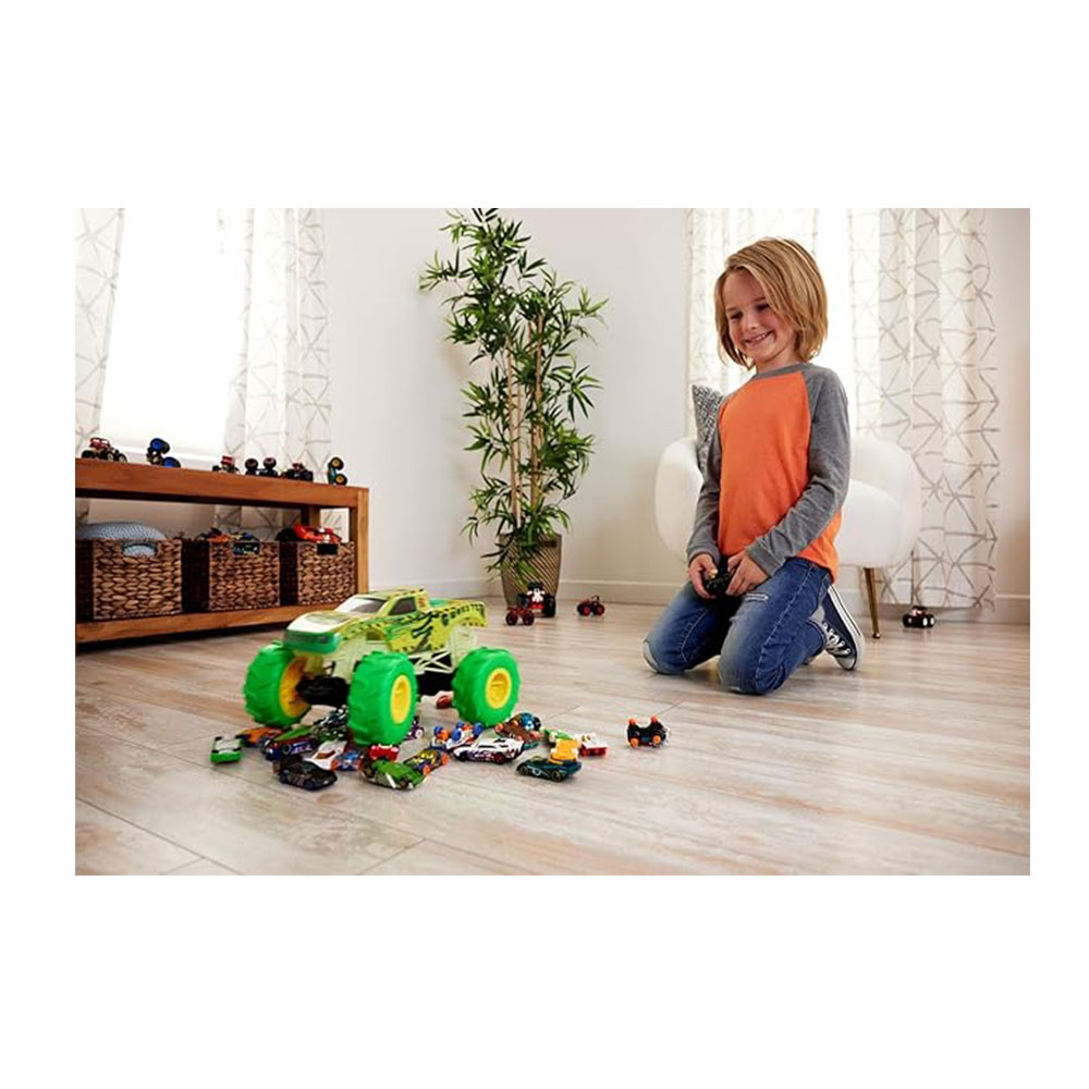 Hot Wheels Monster Trucks Remote Control Toy 3 Hot Wheels Monster Trucks Remote Control Toy - Imagen 3