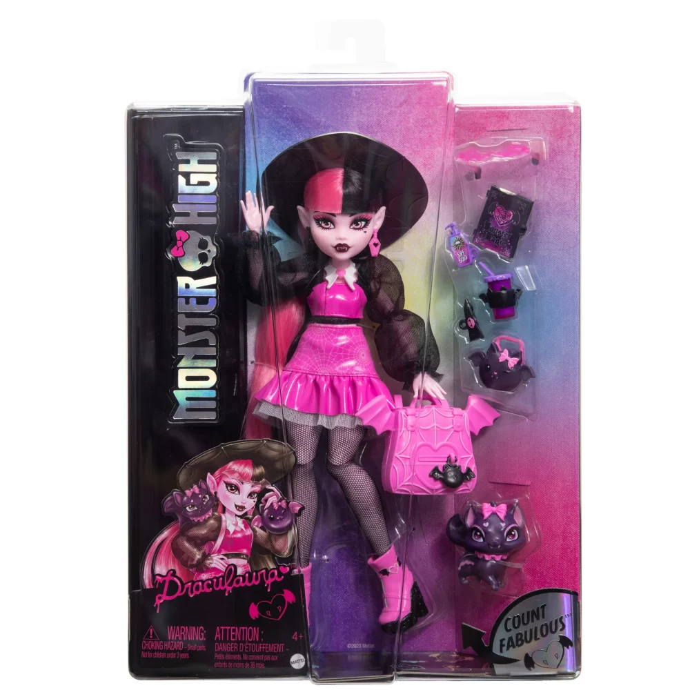 Monster High Muñeca de Moda Draculaura