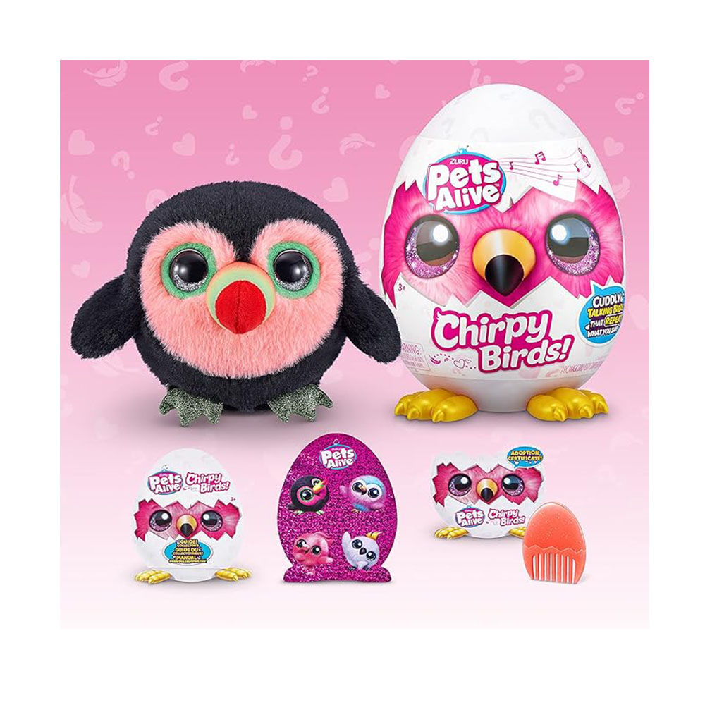 Mascotas Alive Chirpy Birds (Tucán)  ZURU